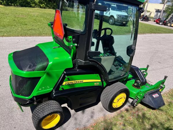 2018 JOHN DEERE 1575 FRONT MOWER, 72″ Flex Deck CAB - Image 7