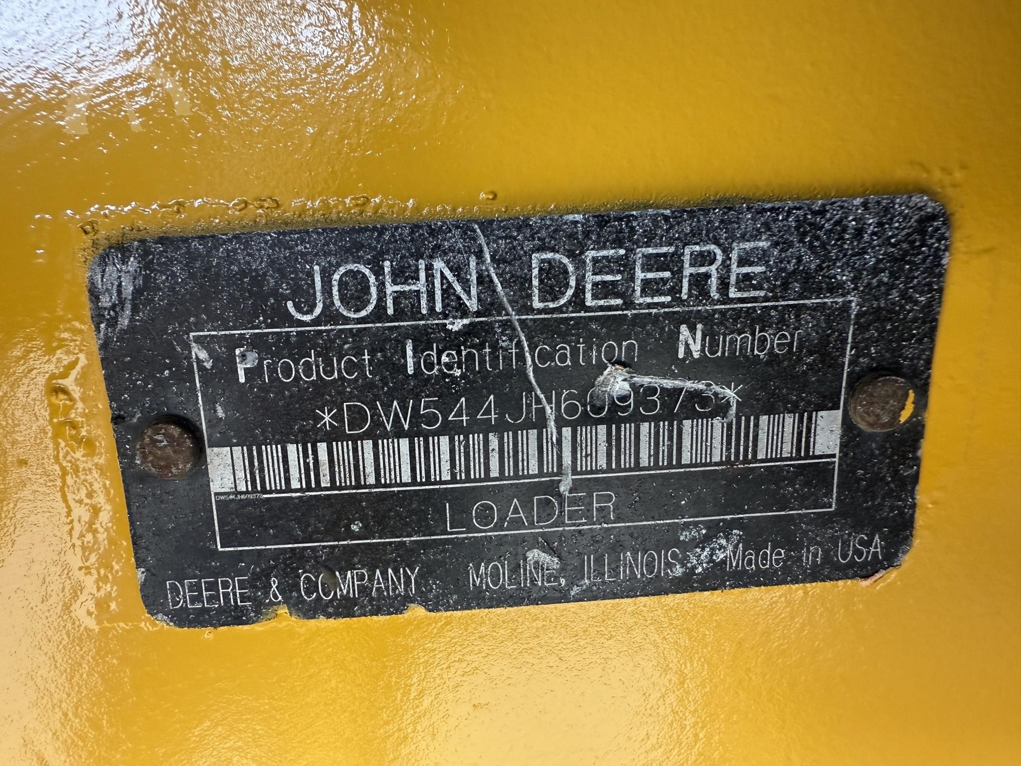 2007 Deere 544J Wheel Loaders Hours: 9,881 - Image 51