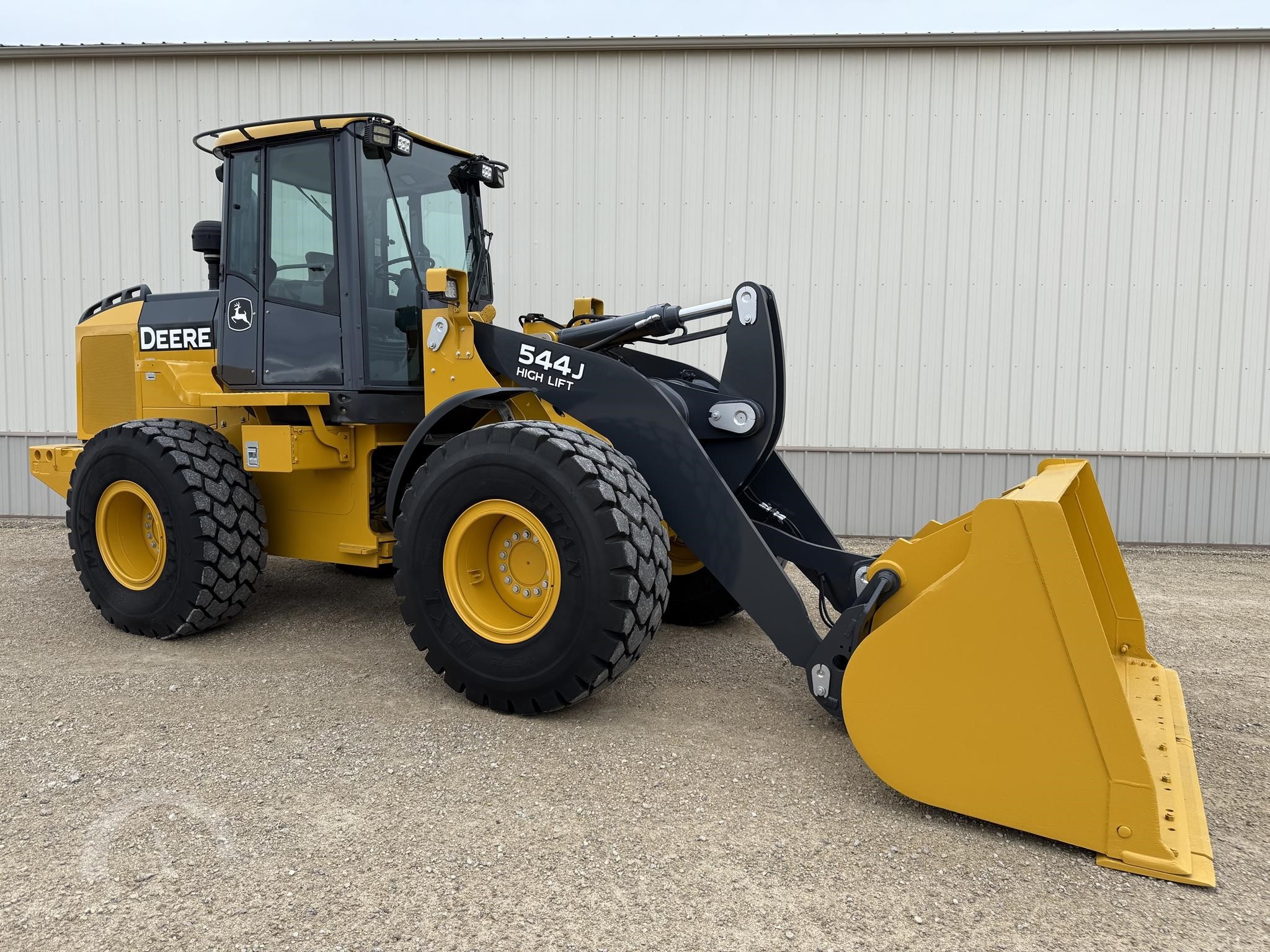 2007 Deere 544J Wheel Loaders Hours: 9,881 - Image 22