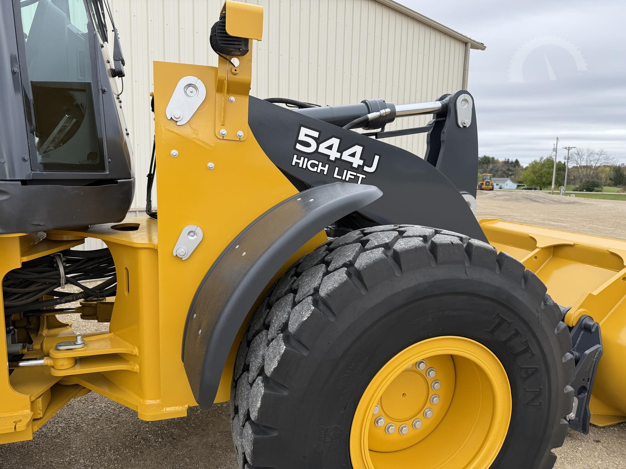 2007 Deere 544J Wheel Loaders Hours: 9,881 - Image 16