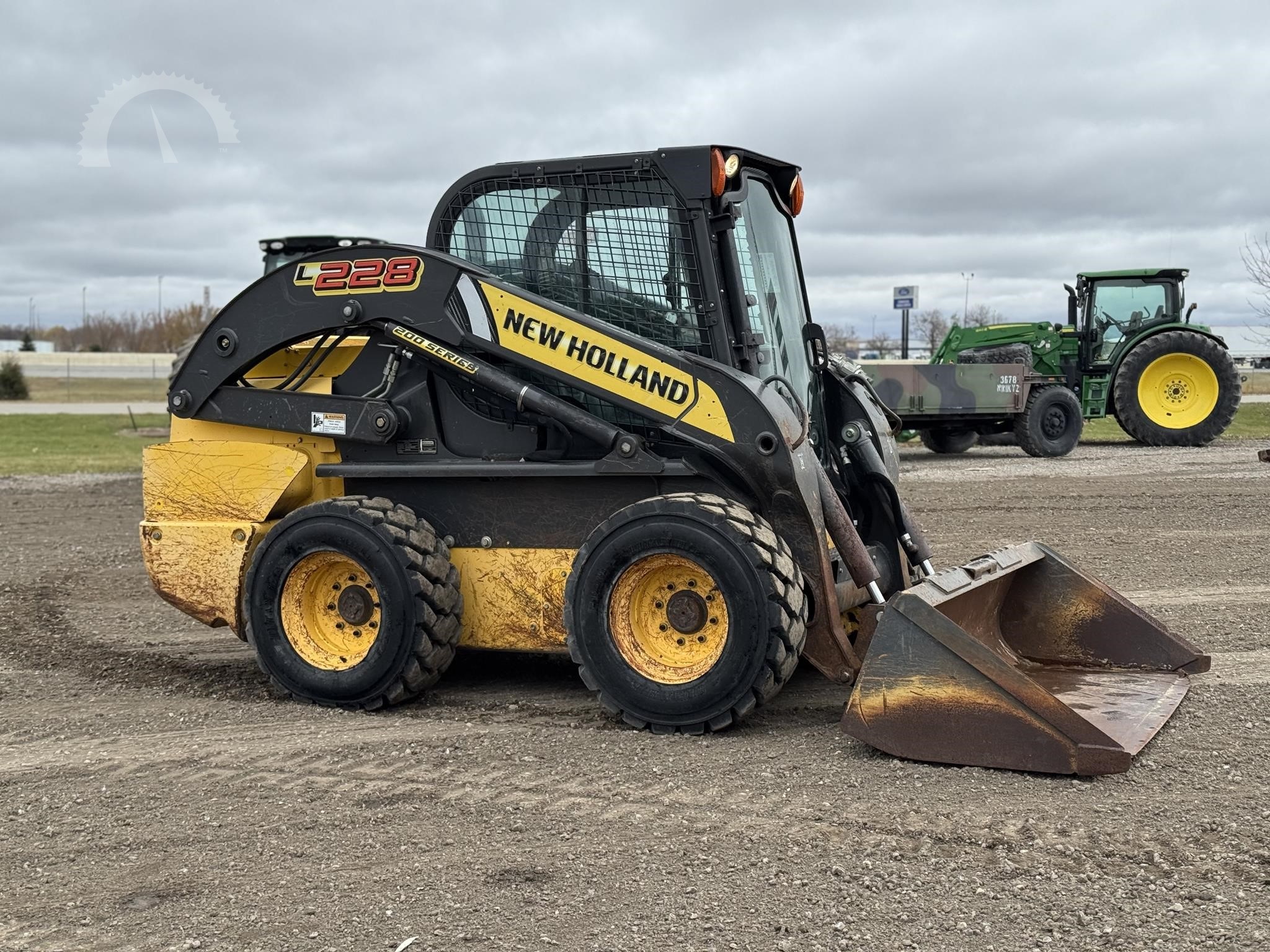 2016 New Holland L228 Wheel Skid Steers Hours 3,809 - Image 18