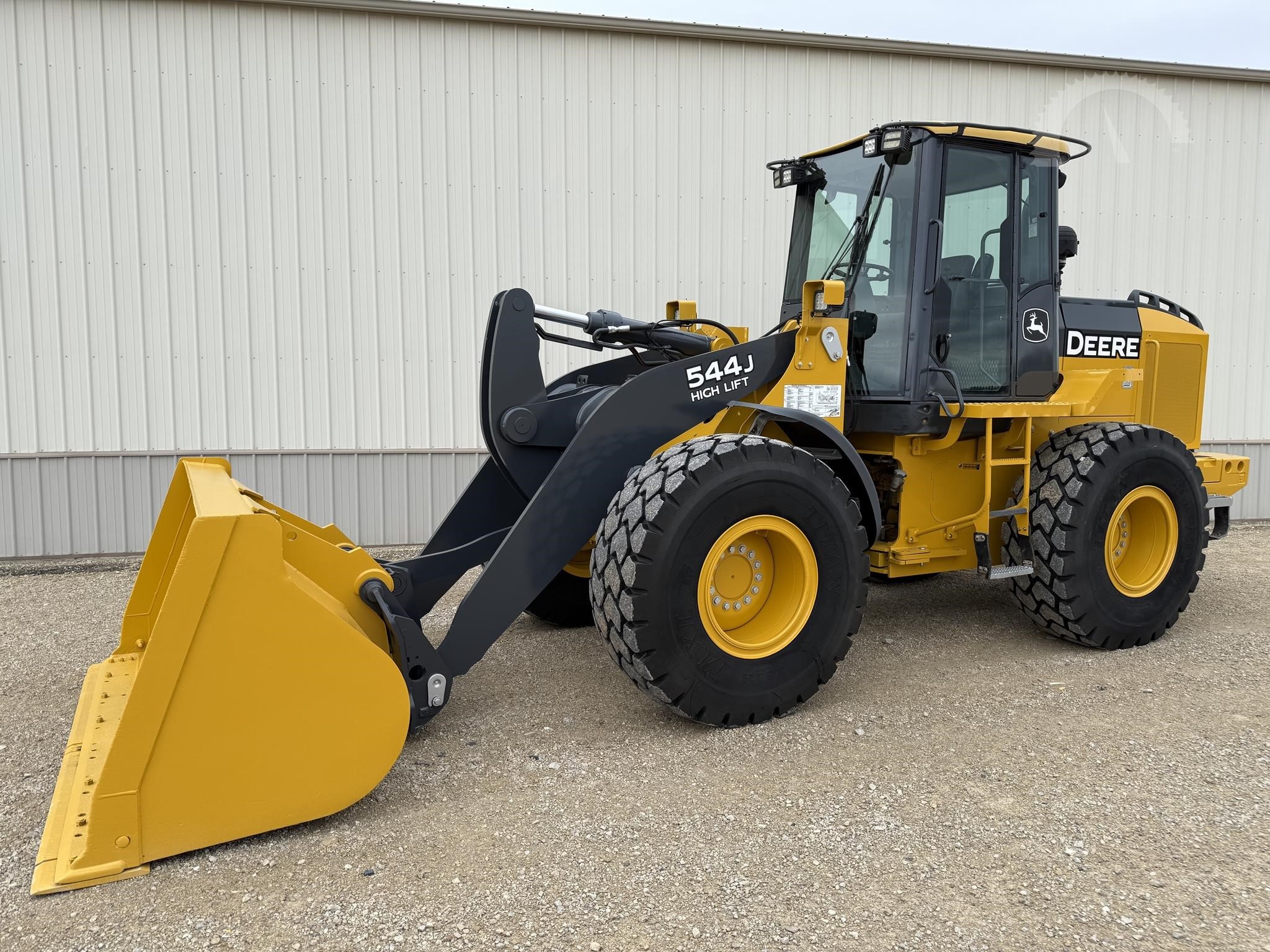 2007 Deere 544J Wheel Loaders Hours: 9,881 - Image 3