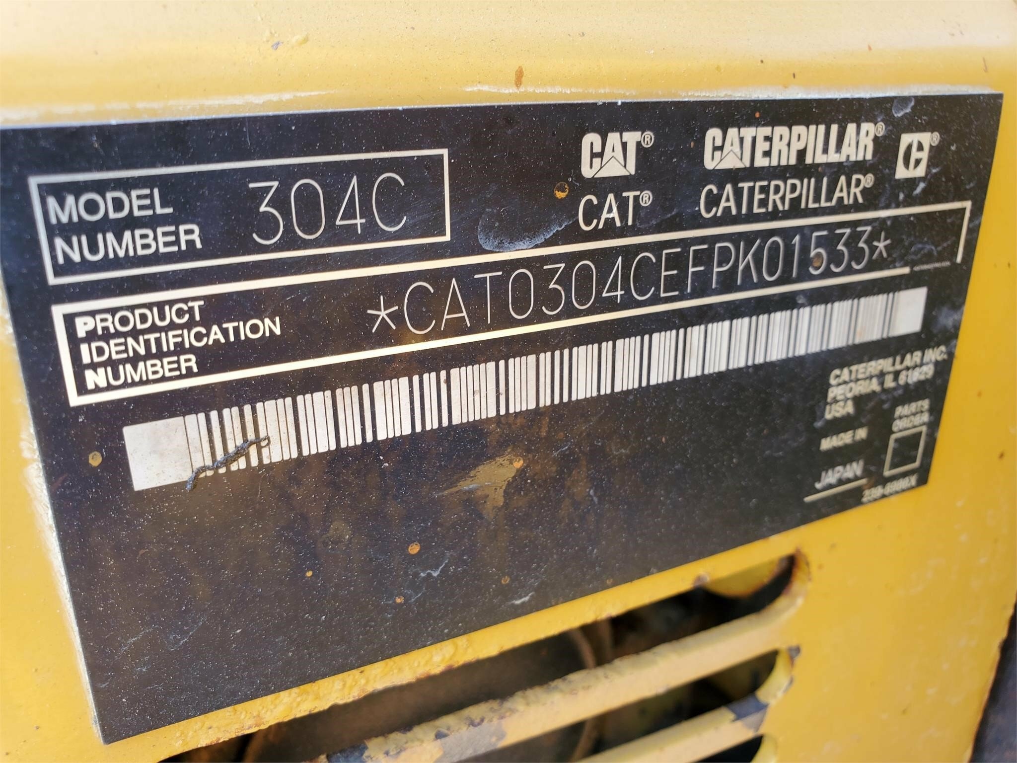 2006 Caterpillar 304C CR Mini Excavator 3245 hours - Image 16