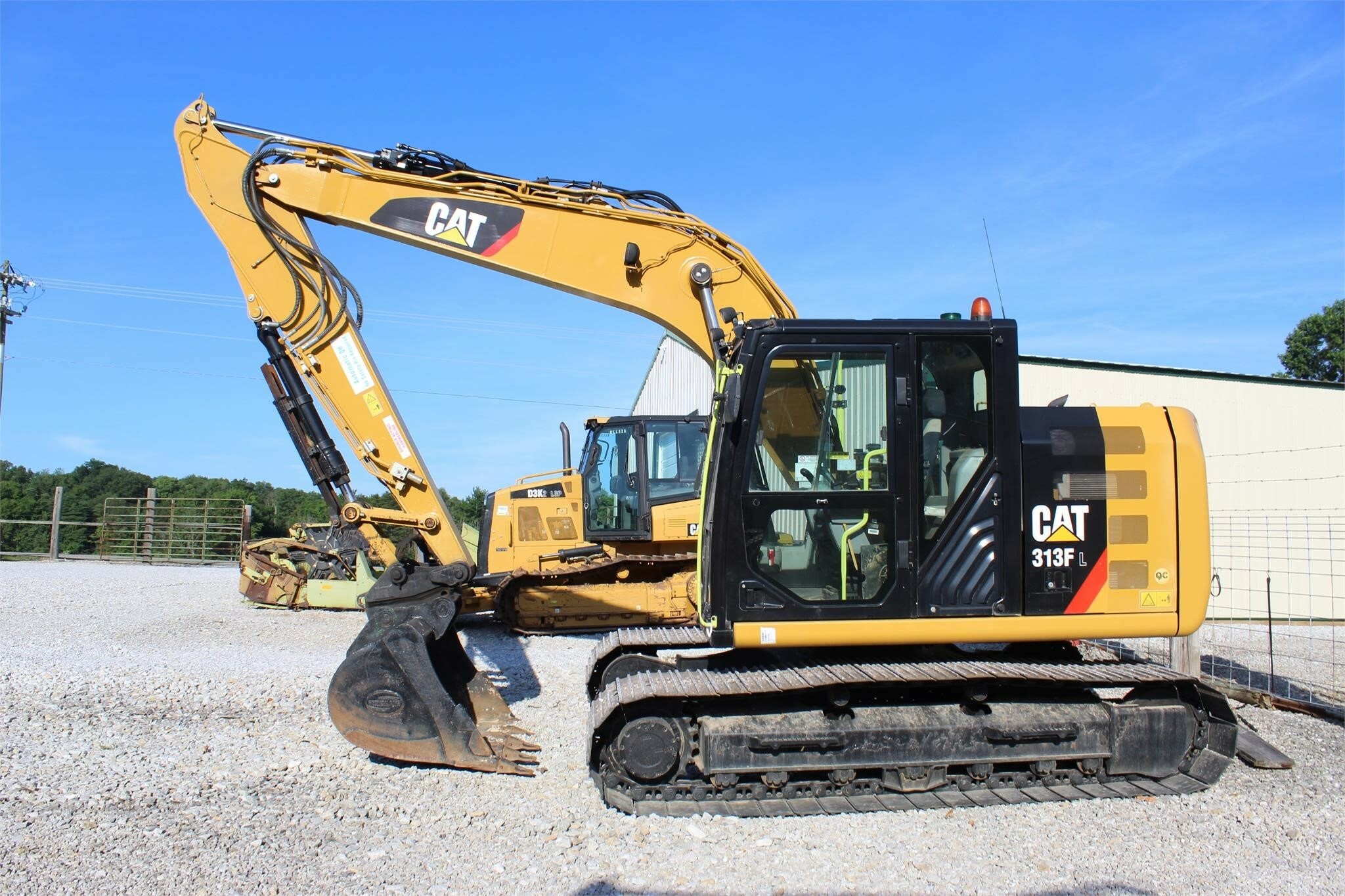 2018 Caterpillar 313FL Excavator 3795 hours - Image 3