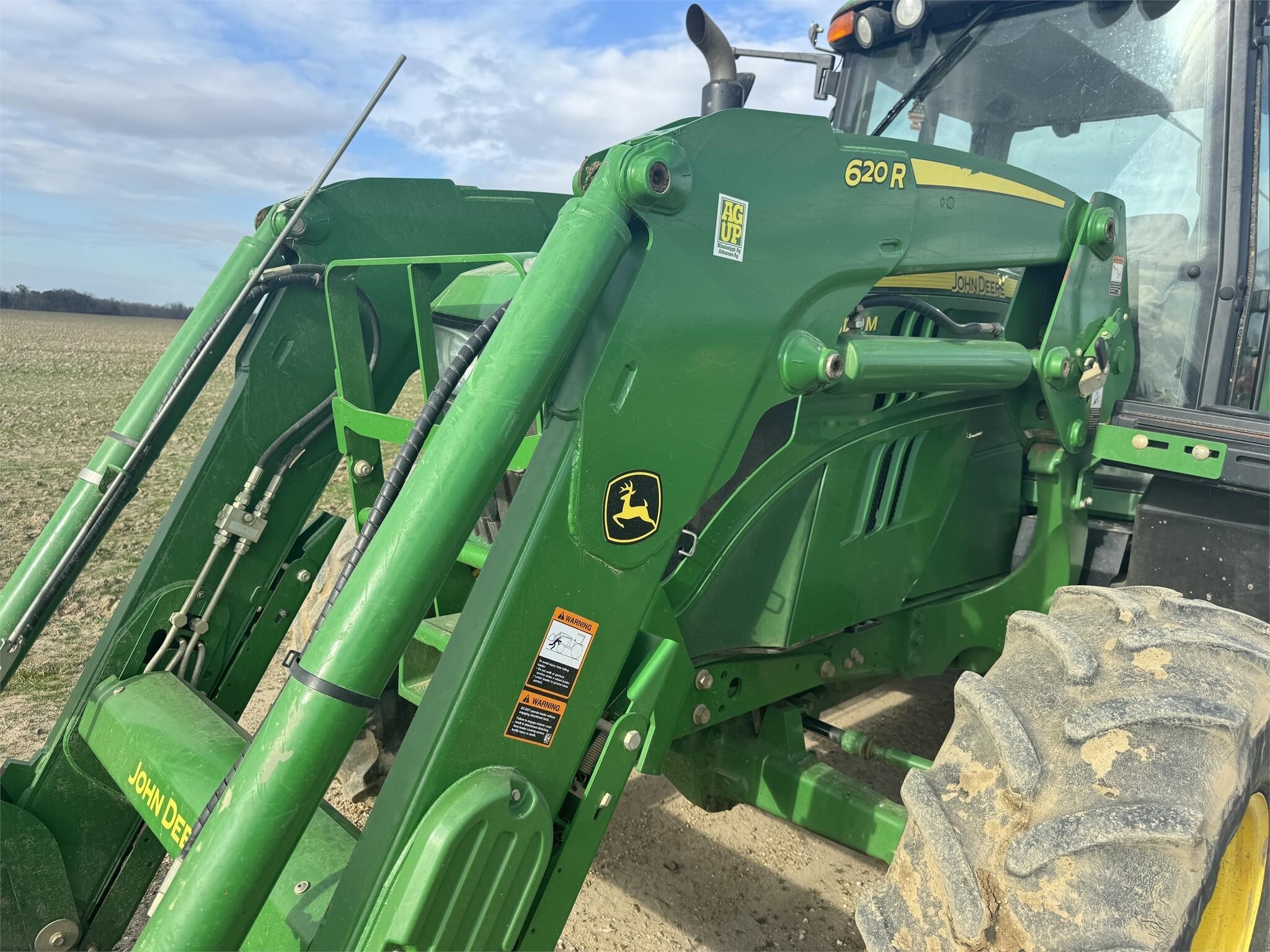 2017 John Deere 6120M Tractor Hours: 3267 - Image 10